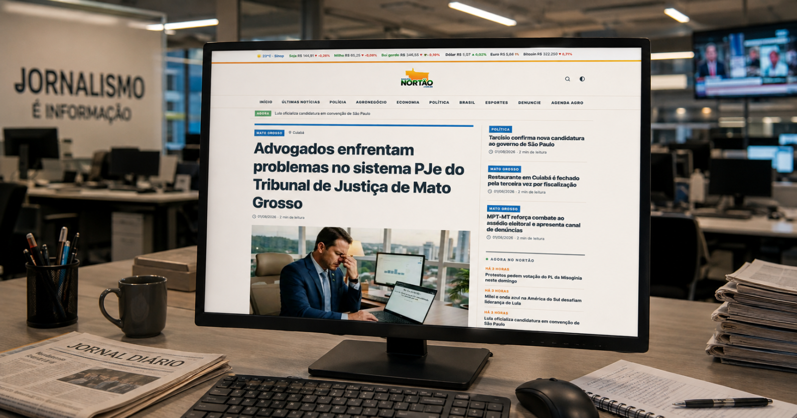 Mobile-first e Google PageSpeed: o caso Bom Dia Nortão (MT)